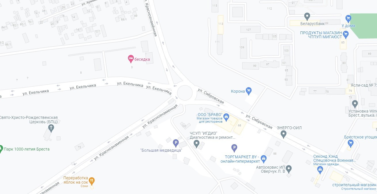 Перед Вульковским кольцом в Бресте включают светофор. Будьте внимательны! 