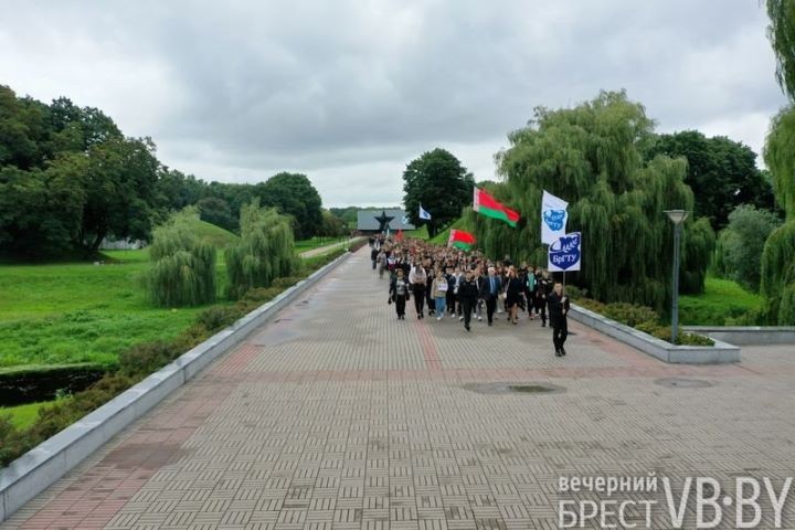 Посвящение в студенты Брестского технического университета состоялось в Брестской крепости