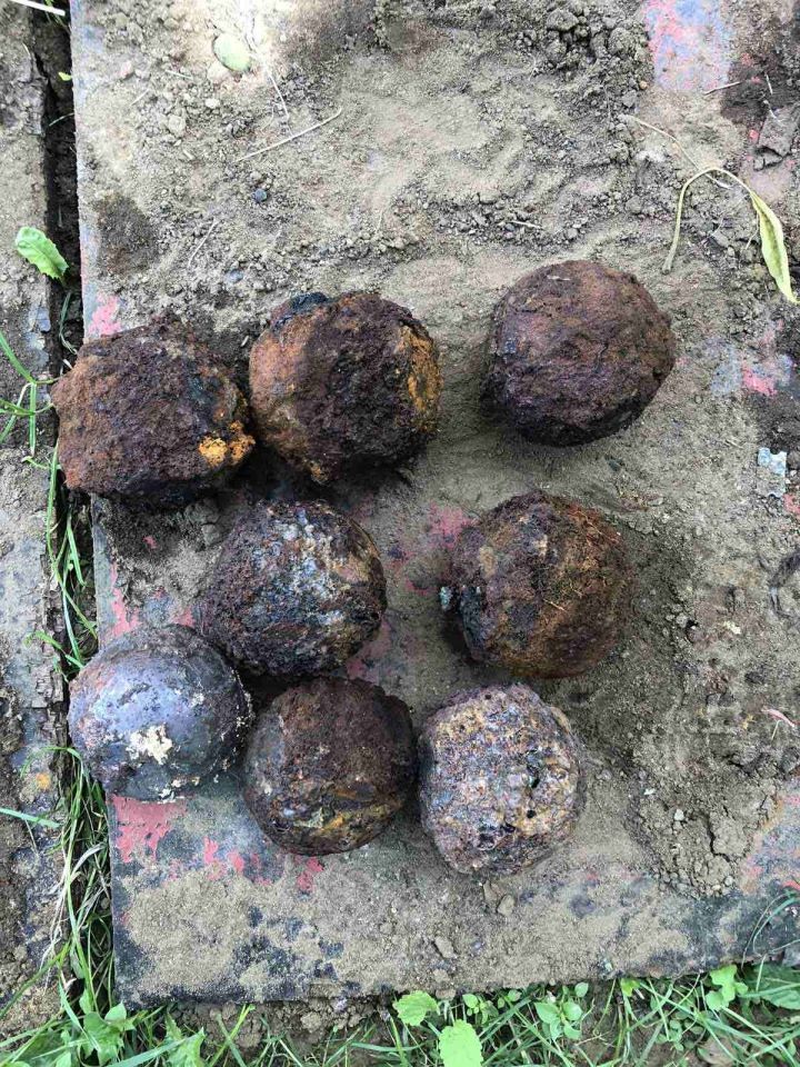 У жителя Пинского района изъяли боевой арсенал Первой мировой войны