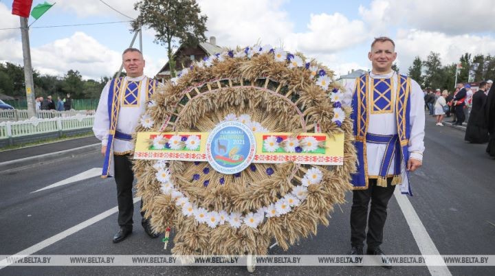 Каменецкий район победил в соревнованиях по уборке зерна в Брестской области