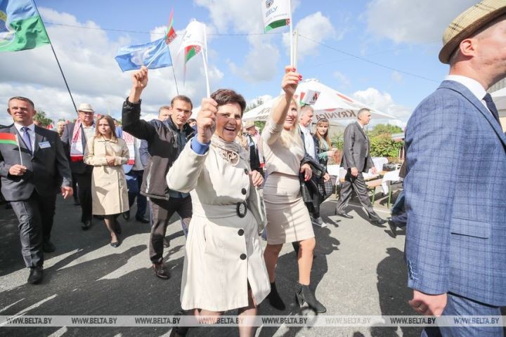 Каменецкий район победил в соревнованиях по уборке зерна в Брестской области