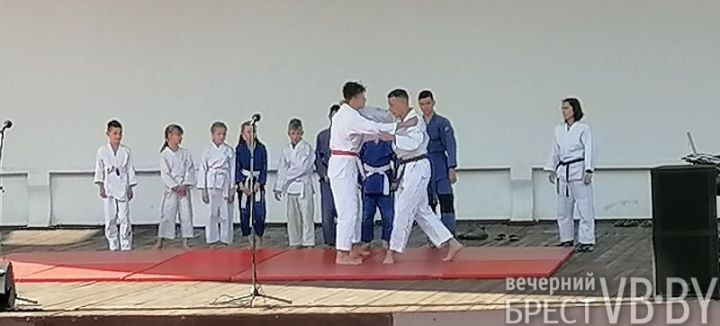 В парке культуры и отдыха сегодня презентовали все брестские виды спорта. Фоторепортаж