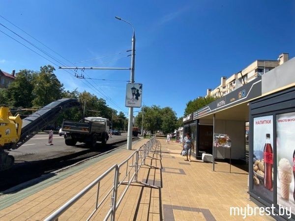 Напоминаем! Городской транспорт в Бресте временно не будет останавливаться на МОПРа