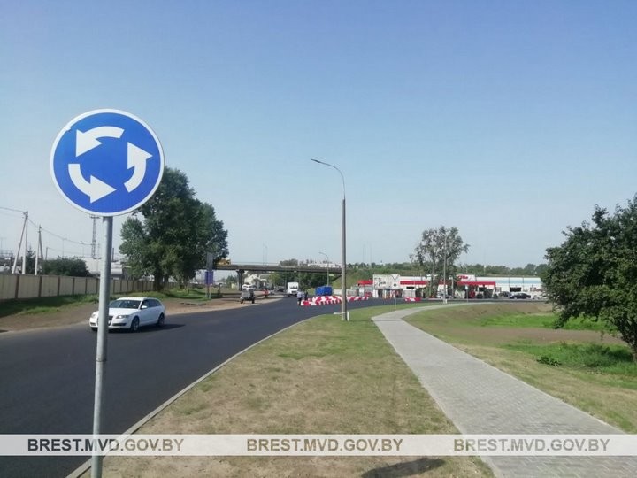 Изменение организации дорожного движения на улице Мошенского в Бресте