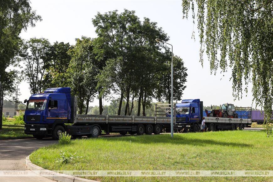 Крупнейший в регионе транспортно-логистический центр заработал в Жабинке