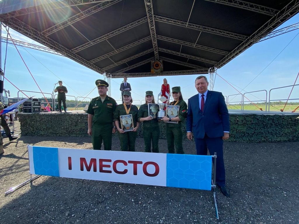 На полигоне под Брестом прошла церемония закрытия VIII Международных армейских игр