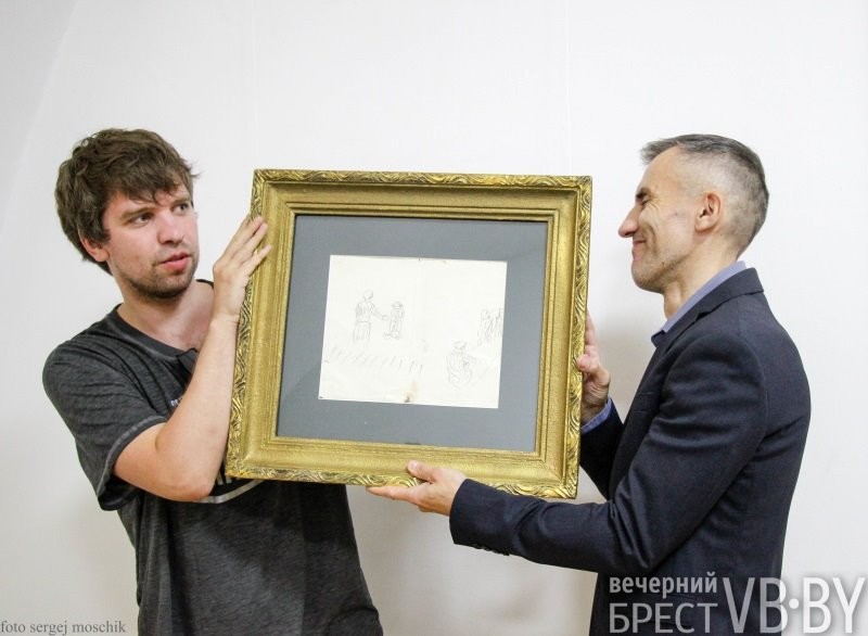 Рисунки Ван Гога и Рембрандта. В Бресте открылась уникальная выставка