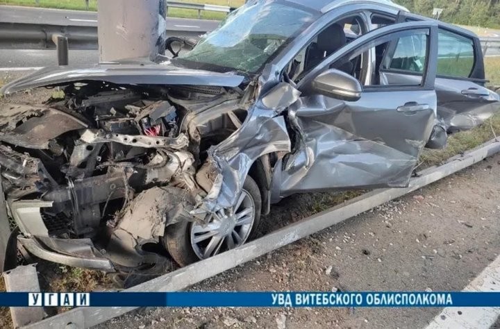 Жительница Брестской области погибла в результате ДТП в Витебской области