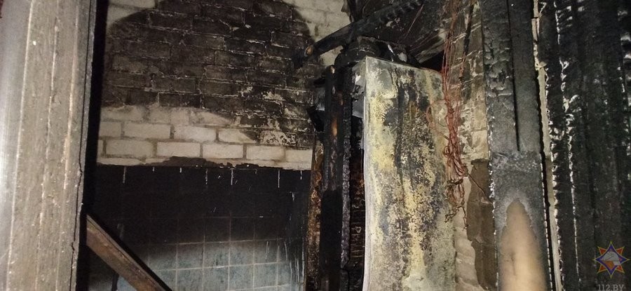 В Дрогичине из-за холодильника случился пожар в магазине