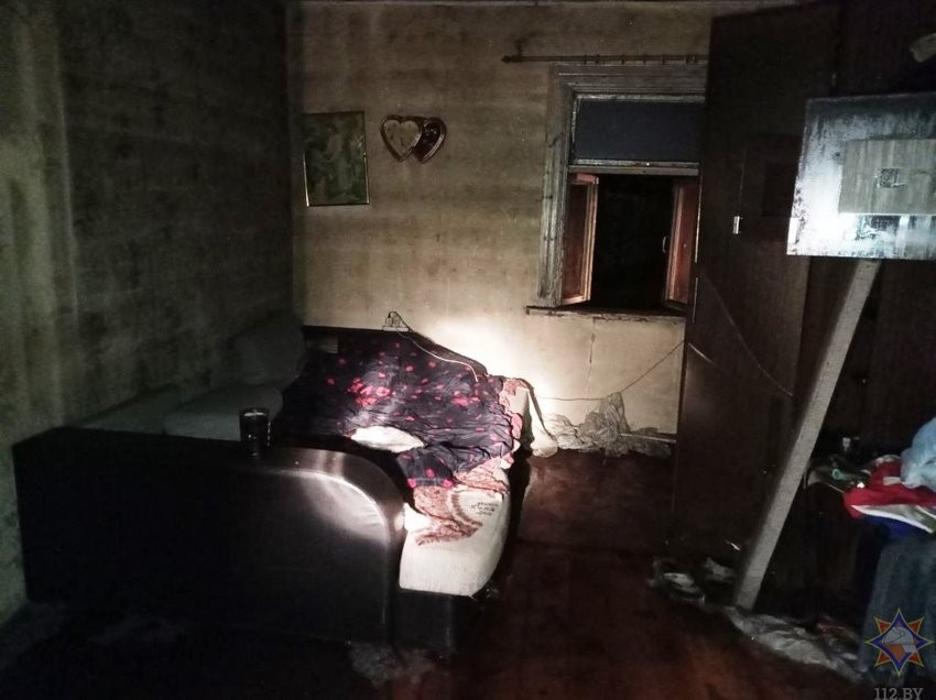 В Малорите молодой человек пытался потушить пожар и отравился дымом