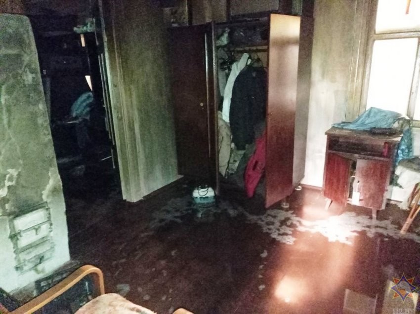 В Малорите молодой человек пытался потушить пожар и отравился дымом