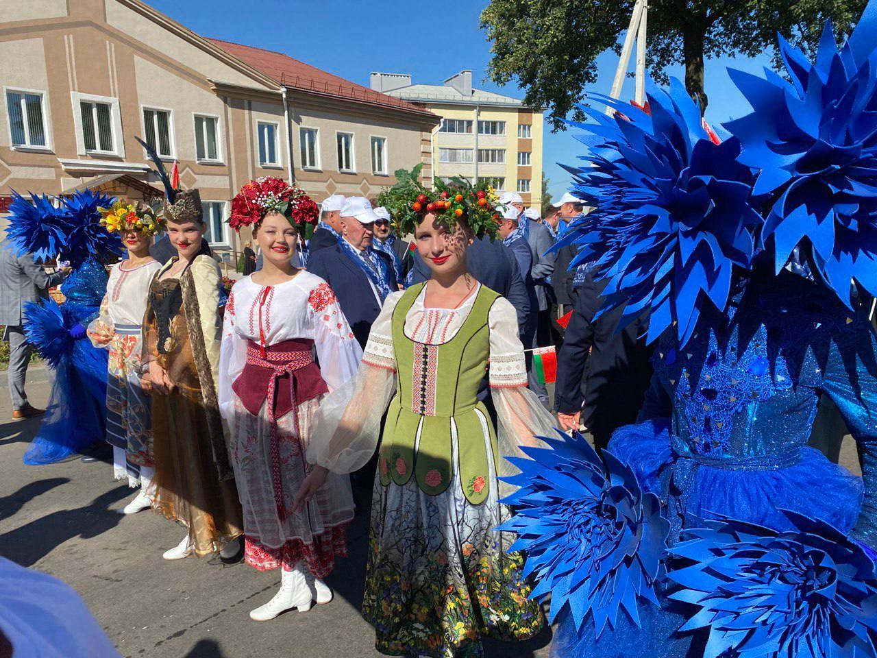 Делегация города Бреста принимает участие в областном фестивале-ярмарке «Дожинки-2022»