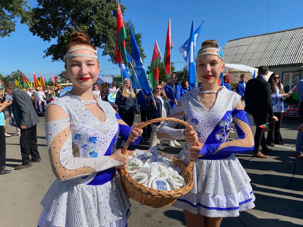 Делегация города Бреста принимает участие в областном фестивале-ярмарке «Дожинки-2022»