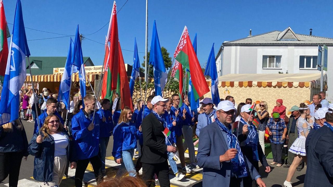 Делегация города Бреста принимает участие в областном фестивале-ярмарке «Дожинки-2022»