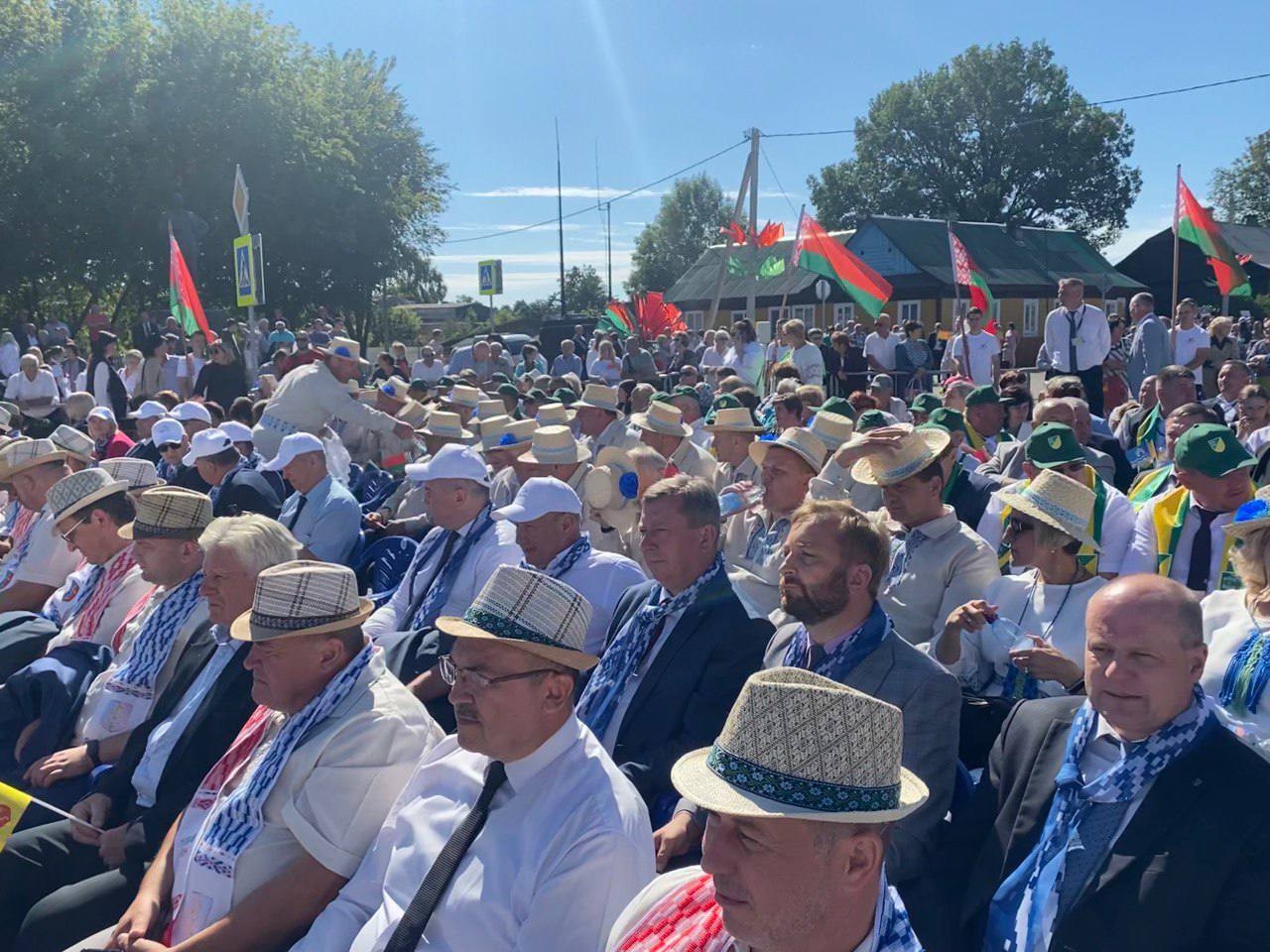 Делегация города Бреста принимает участие в областном фестивале-ярмарке «Дожинки-2022»