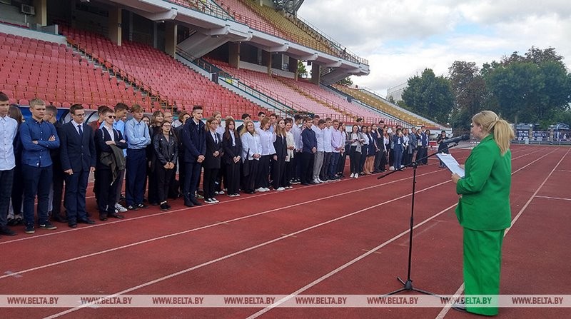 Более 100 брестских школьников стали членами Союза молодежи