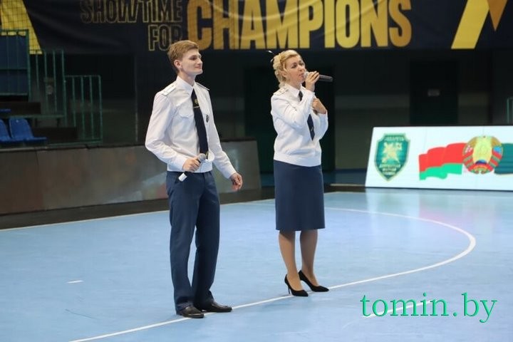 Сегодня в Бресте открылся XIV Международный турнир по мини-футболу среди команд таможенных служб.