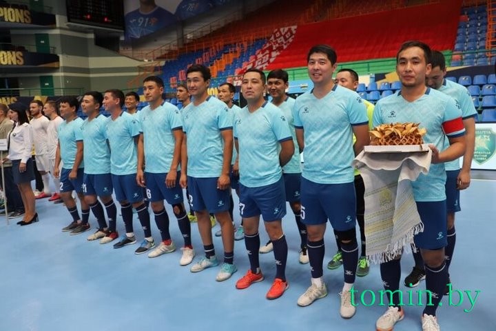 Сегодня в Бресте открылся XIV Международный турнир по мини-футболу среди команд таможенных служб.