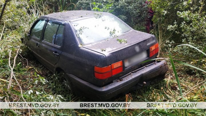 Пьяный житель Брестской области угнал авто и совершил ДТП