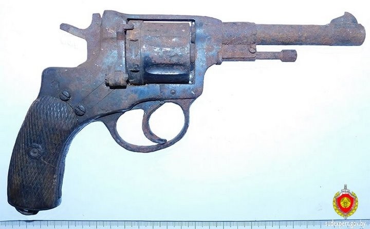 Житель Каменца нашел револьвер и патроны