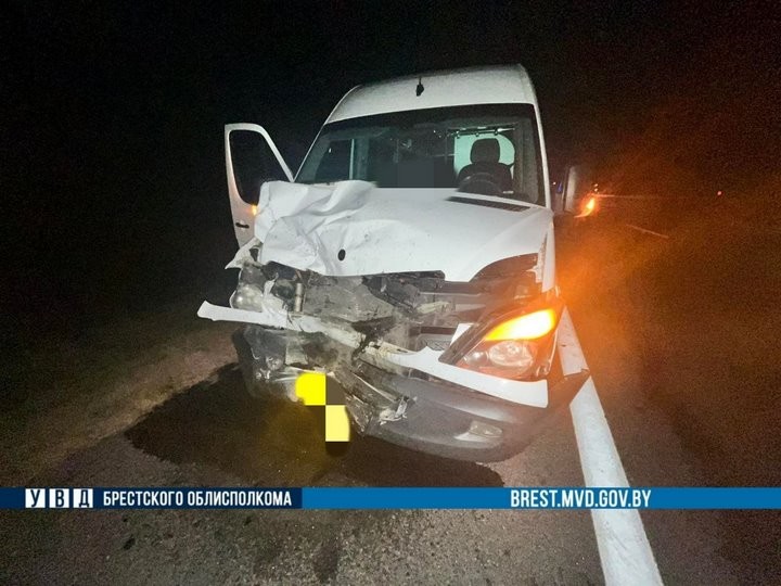 Серьезная авария с маршруткой Кобрин-Брест на М1. Что рассказала пассажирка