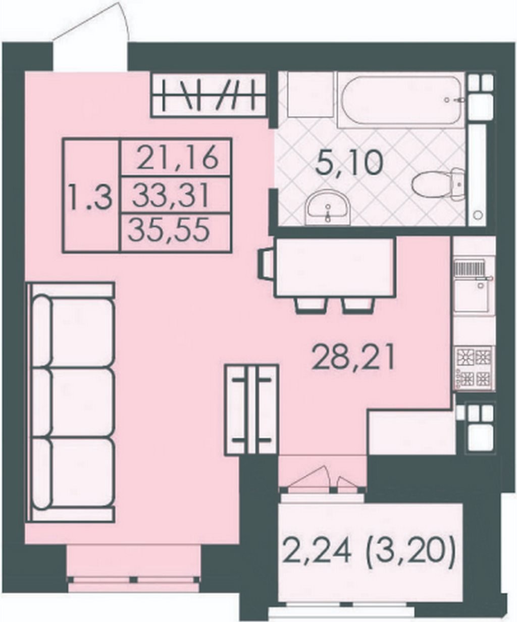 В центре Бреста разбирают панорамные квартиры за 35 тысяч долларов
