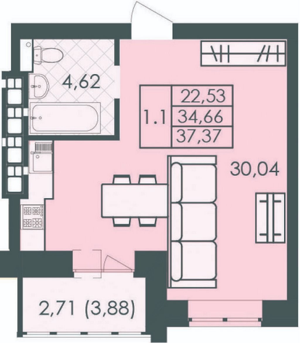 В центре Бреста разбирают панорамные квартиры за 35 тысяч долларов