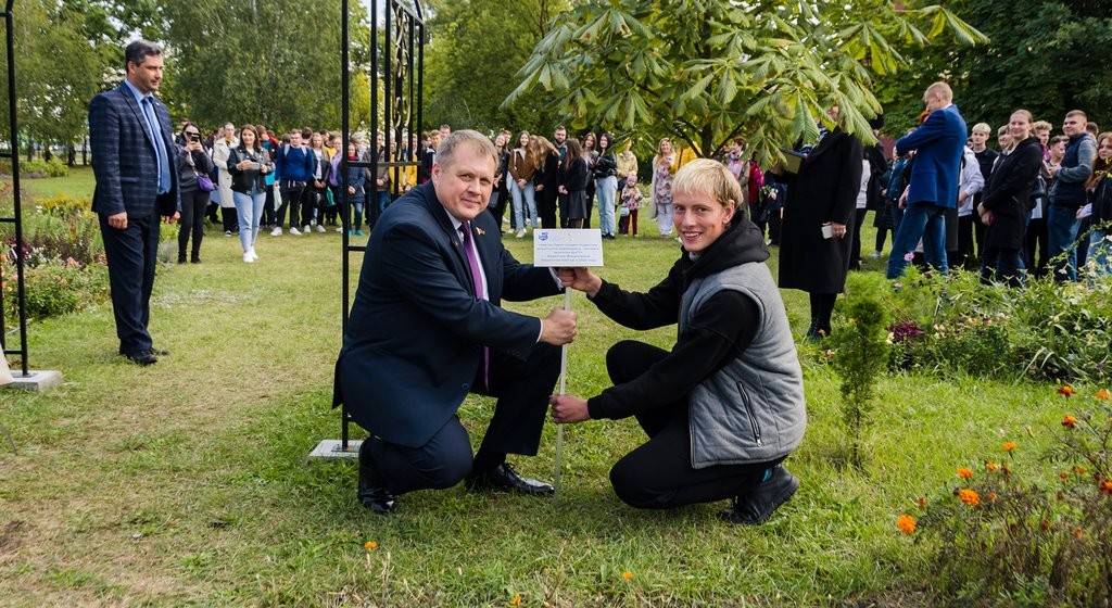 На территории Брестского государственного технического университета открылся «Кветка Парк»