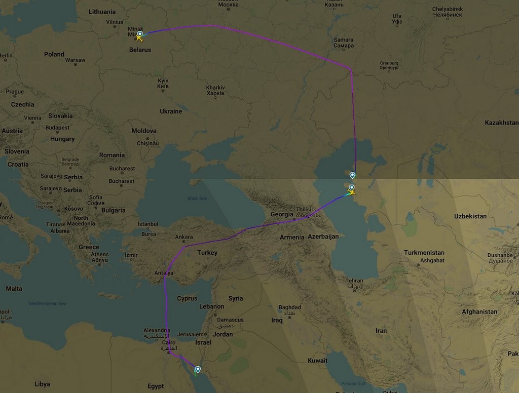 Наконец-то. «Белавиа» будет летать в Египет без посадки в Казахстане