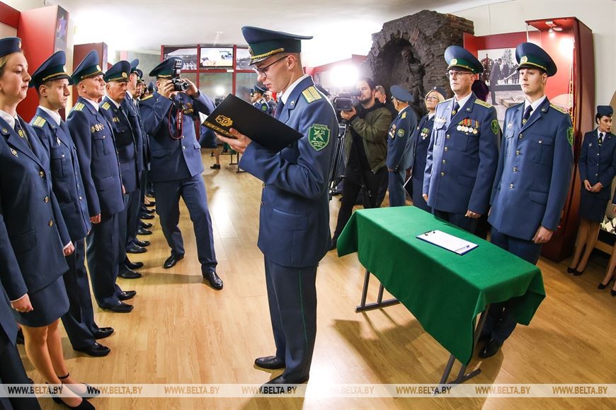 Новобранцы таможни приняли присягу в Брестской крепости