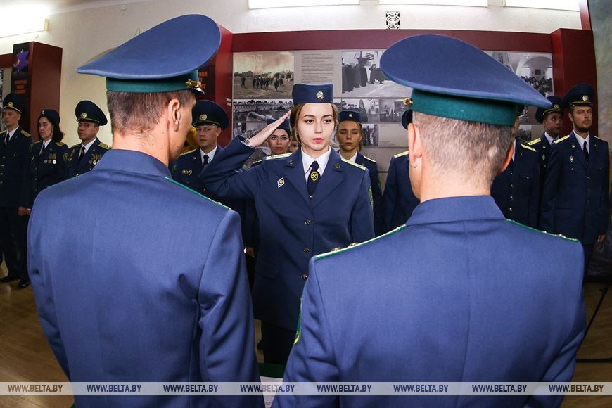 Новобранцы таможни приняли присягу в Брестской крепости