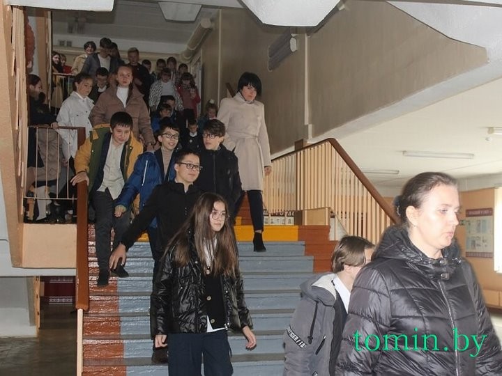 В Бресте отработали эвакуацию школ
