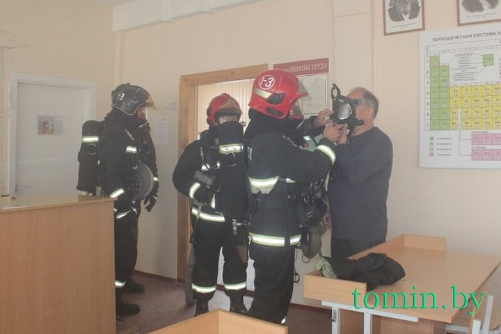 В Бресте отработали эвакуацию школ