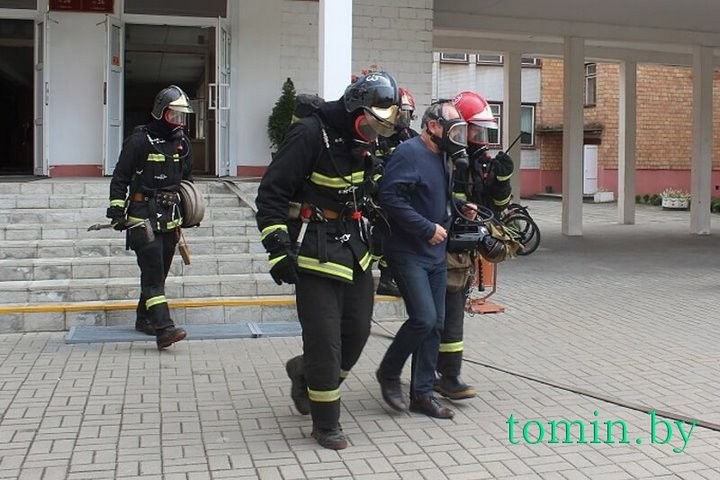 В Бресте отработали эвакуацию школ