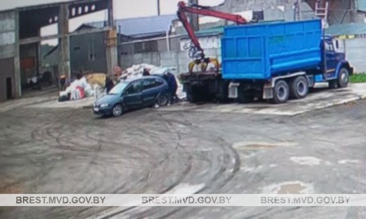 Сторож и сварщик одного из предприятий Кобринщины похитили имущество, но забыли про камеры