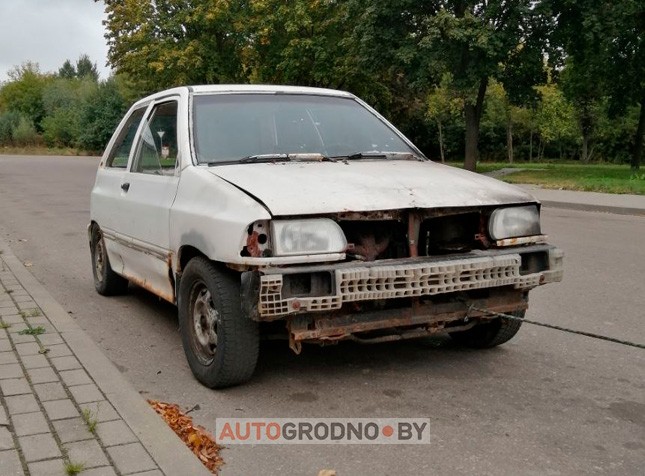 В Беларуси мужчина сдал свой Kia Pride на металлолом. Сколько заработал?