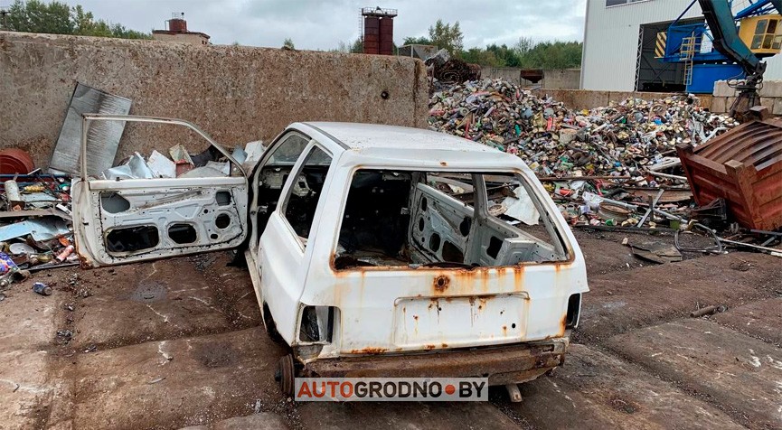 В Беларуси мужчина сдал свой Kia Pride на металлолом. Сколько заработал?