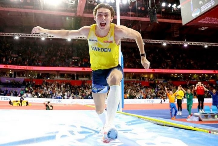 Швед Арман Дюплантис превзошел «вечное» достижение легендарного Сергея Бубки уже на 7 см. Фото из открытых источников
