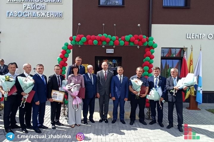 В Жабинке открыли обновленное здание газоснабжения УП «Брестоблгаз»
