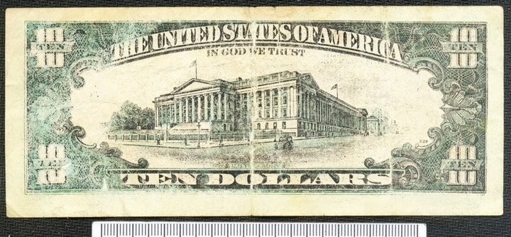 «Топорная подделка» или неудачная попытка получить из 1 доллара купюру в 10 долларов. Случай в Беларуси