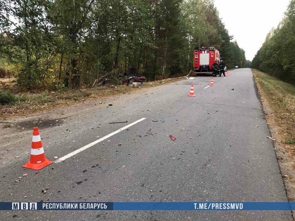 Смертельная авария в Ганцевичском районе: легковушка вылетела в кювет и перевернулась