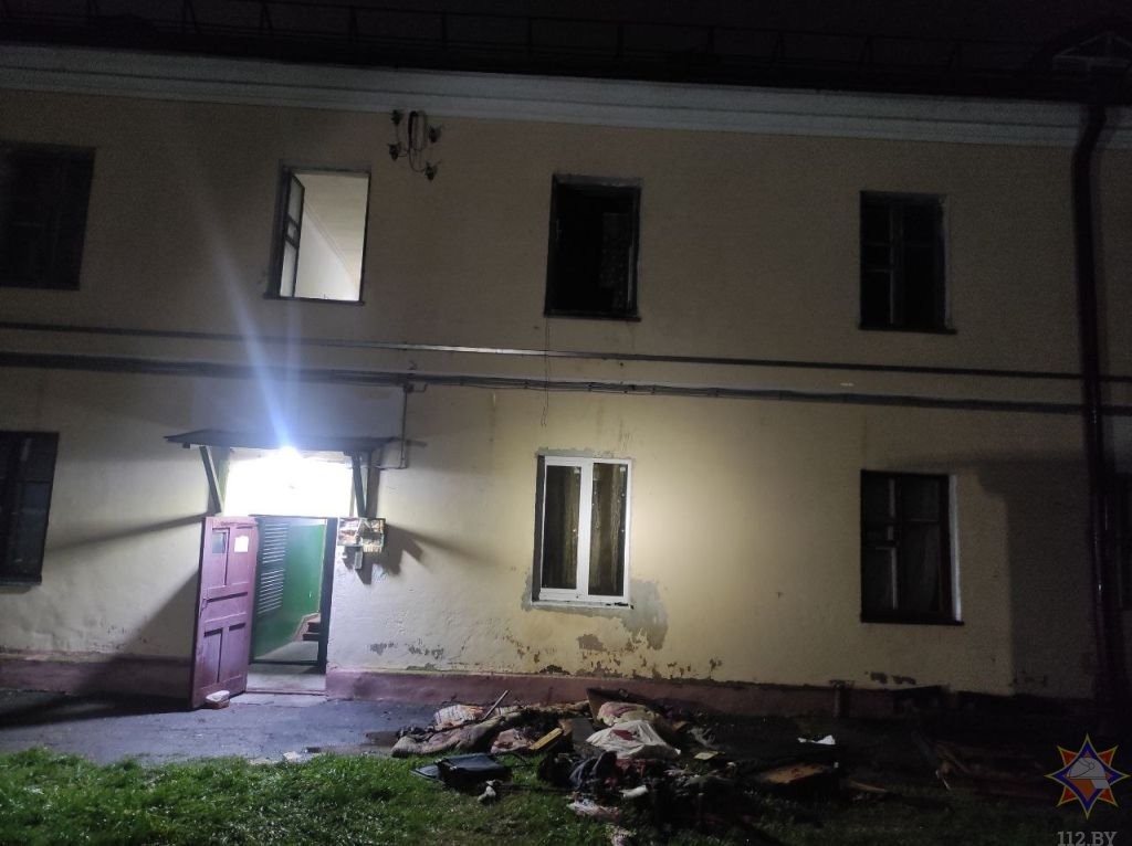 Квартиросъемщица погибла при пожаре в Пинске