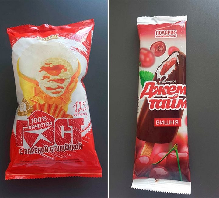 В Беларуси запретили продавать российское мороженое двух известных брендов