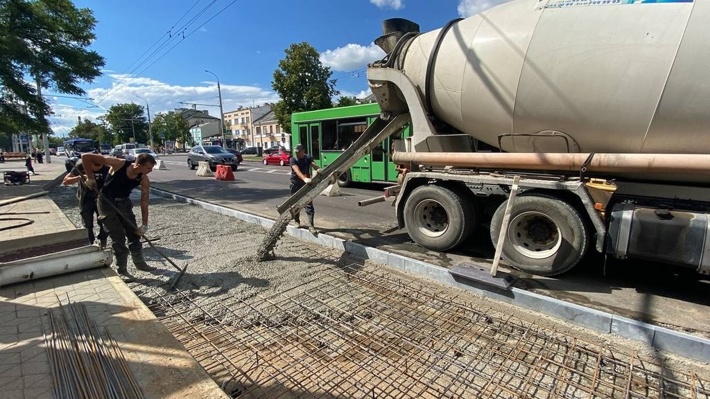 Продолжаются работы по ремонту остановочных пунктов в Бресте