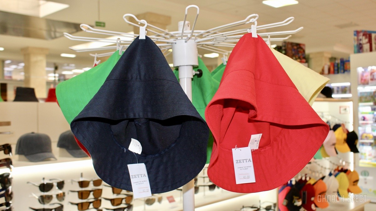 Распродажа солнцезащитных очков, кепок, шляп, панам и других летних головных уборов в магазинах «ШапОчкин» и «Noryalli» в Бресте