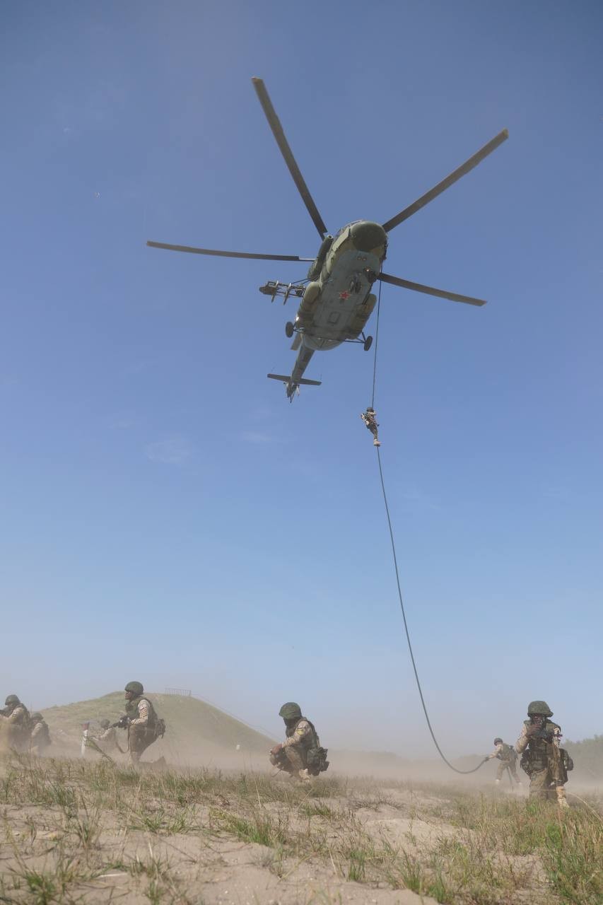 На полигоне Брестский завершился первый этап конкурса «Полярная Звезда»