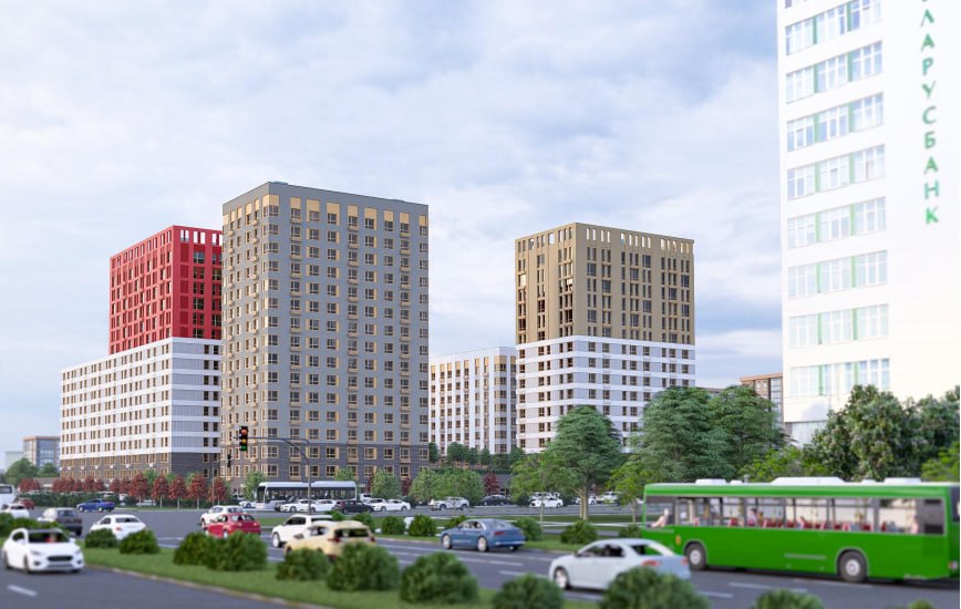 Жилой комплекс появится в районе пересечения улиц Московской и Пионерской в Бресте