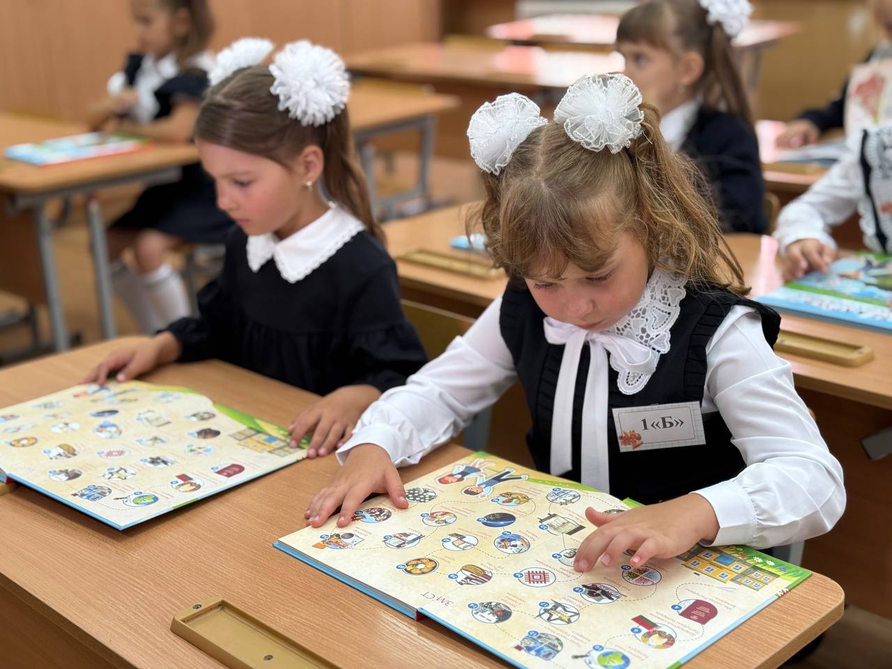 В День знаний все первоклассники Беларуси получили подарок от Президента – книгу о нашей Родине!