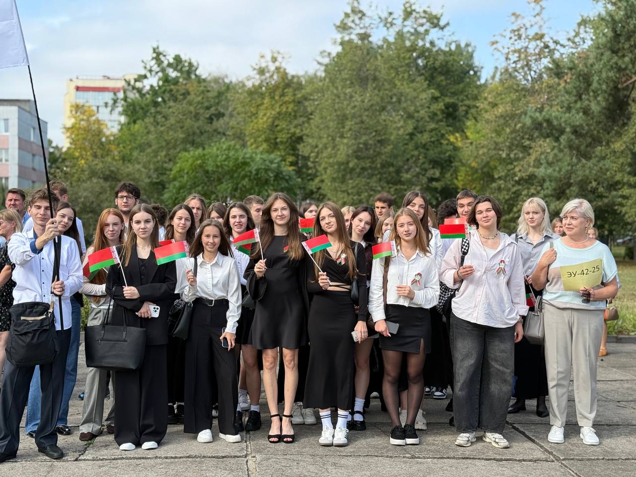 Робот Брестик на торжественной линейке в БрГТУ. Что он сказал?