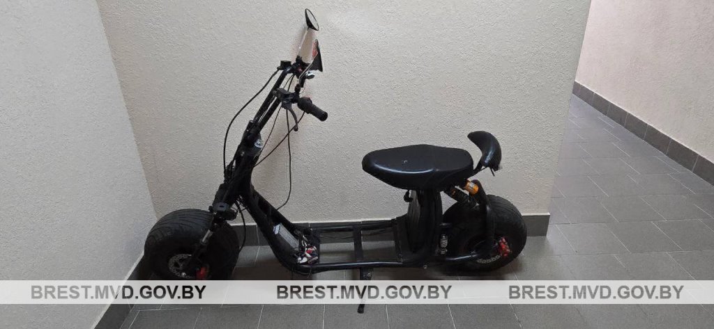 В Бресте раскрыли кражу электроскутера стоимостью 3,5 тысячи рублей